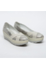 IGI&amp;CO női ezüst-fehér emelttalpú cipő