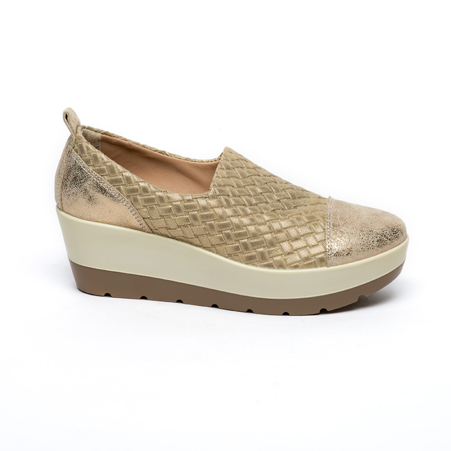 IGI&amp;CO arany vastagtalpú női cipő